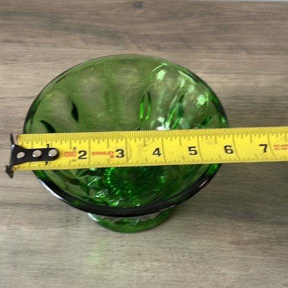 Vintage green glass bowl - Picture 6 of 6